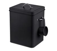 Relaxdays Boîte à lessive en métal, 6 l