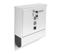 Relaxdays Boîte aux lettre compartiment journaux