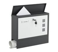 Relaxdays Boîte aux lettres avec porte-journaux