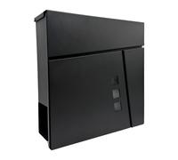 Relaxdays Boîte aux lettres avec tube à journaux