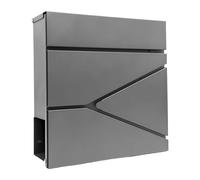 Relaxdays Boîte aux lettres avec tube à journaux