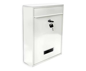 Relaxdays Boîte aux lettres design en métal