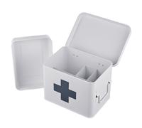 Relaxdays Boîte médicale en métal