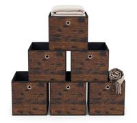Relaxdays Boîte pliable, lot de 6