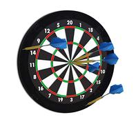 Relaxdays Bordure de protection pour cible pour jeu de fléchettes "R5" tournoi dartboard 45 cm diamètre, noir