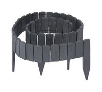 Relaxdays Bordure en bois flexible