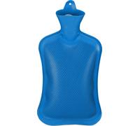 relaxdays bouillotte 2 litres bleu