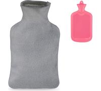 relaxdays Bouillotte avec housse 1,5l