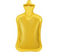 relaxdays Bouillotte jaune 2 litres