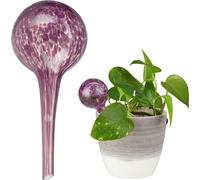 relaxdays Boule d'arrosage, set de 2, verre