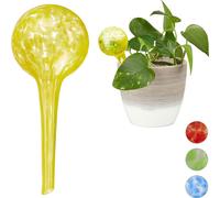 relaxdays Boule d'arrosage, set de 2, verre