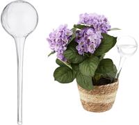relaxdays Boule d'arrosage, set de 2, verre