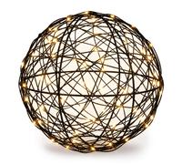 Relaxdays Boule déco LED 30 cm