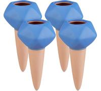 relaxdays Boules d'arrosage argile, set de 4 pièces