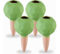 relaxdays Boules d'arrosage en argile, set de 4 pièces
