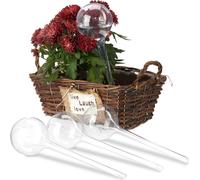 relaxdays Boules d'arrosage, set de 4 pièces