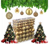 relaxdays Boules de Noël en set de 150 pièces