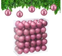 relaxdays Boules de Noël, lot de 50