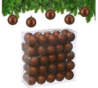relaxdays Boules de Noël, lot de 50
