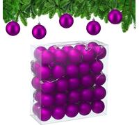 relaxdays Boules de Noël, lot de 50