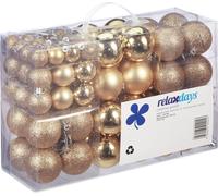 relaxdays Boules de Noël set de 100 pièces