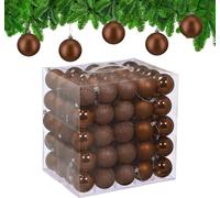 relaxdays Boules de Noël, set de 100 pièces