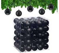 relaxdays Boules de Noël set de 100 pièces