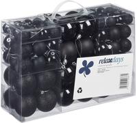 relaxdays Boules de Noël set de 100 pièces
