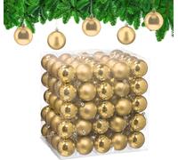 relaxdays Boules de Noël set de 100 pièces