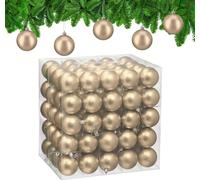 relaxdays Boules de Noël set de 100 pièces