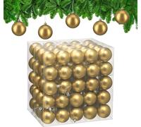 relaxdays Boules de Noël set de 100 pièces
