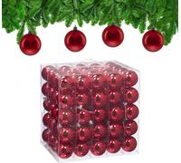 relaxdays Boules de Noël set de 100 pièces