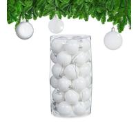 relaxdays Boules de Noël, set de 30 pièces
