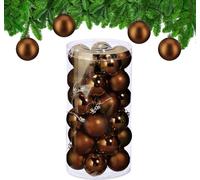 relaxdays Boules de Noël, set de 30 pièces