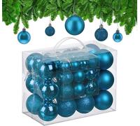 relaxdays Boules de Noël, set de 50 pièces