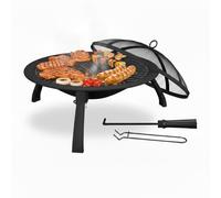 Relaxdays Brasero avec couvercle