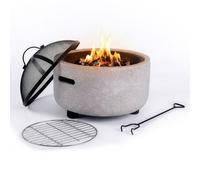 Relaxdays Brasero effet pierre