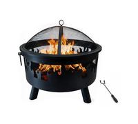 Relaxdays Brasero motif flammes