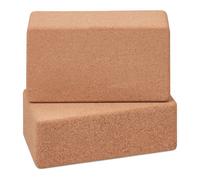 Relaxdays Briques de yoga en lot de 2