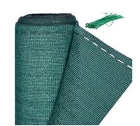 Relaxdays brise-vue pour clôture et balcon, toile HDPE, anti-UV, résistant, 1,8 x 15 m, vert