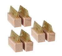 Relaxdays Brosse à joints en lot de 6