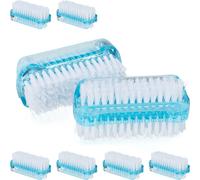 relaxdays Brosse à ongles 8 pièces