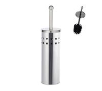 Relaxdays Brosse WC ronde en inox