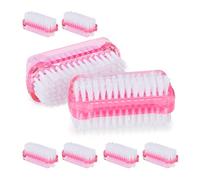 Relaxdays Brosses à ongles 8 pièces