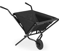 relaxdays Brouette pliante en noir