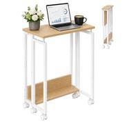 Relaxdays Bureau pliant roulettes