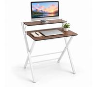 Relaxdays Bureau pliable avec rehausseur