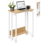 Relaxdays Bureau pliant roulettes