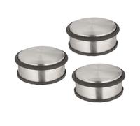 Relaxdays Butoir de porte en acier en lot de 3