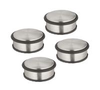 Relaxdays Butoir de porte en acier en lot de 4